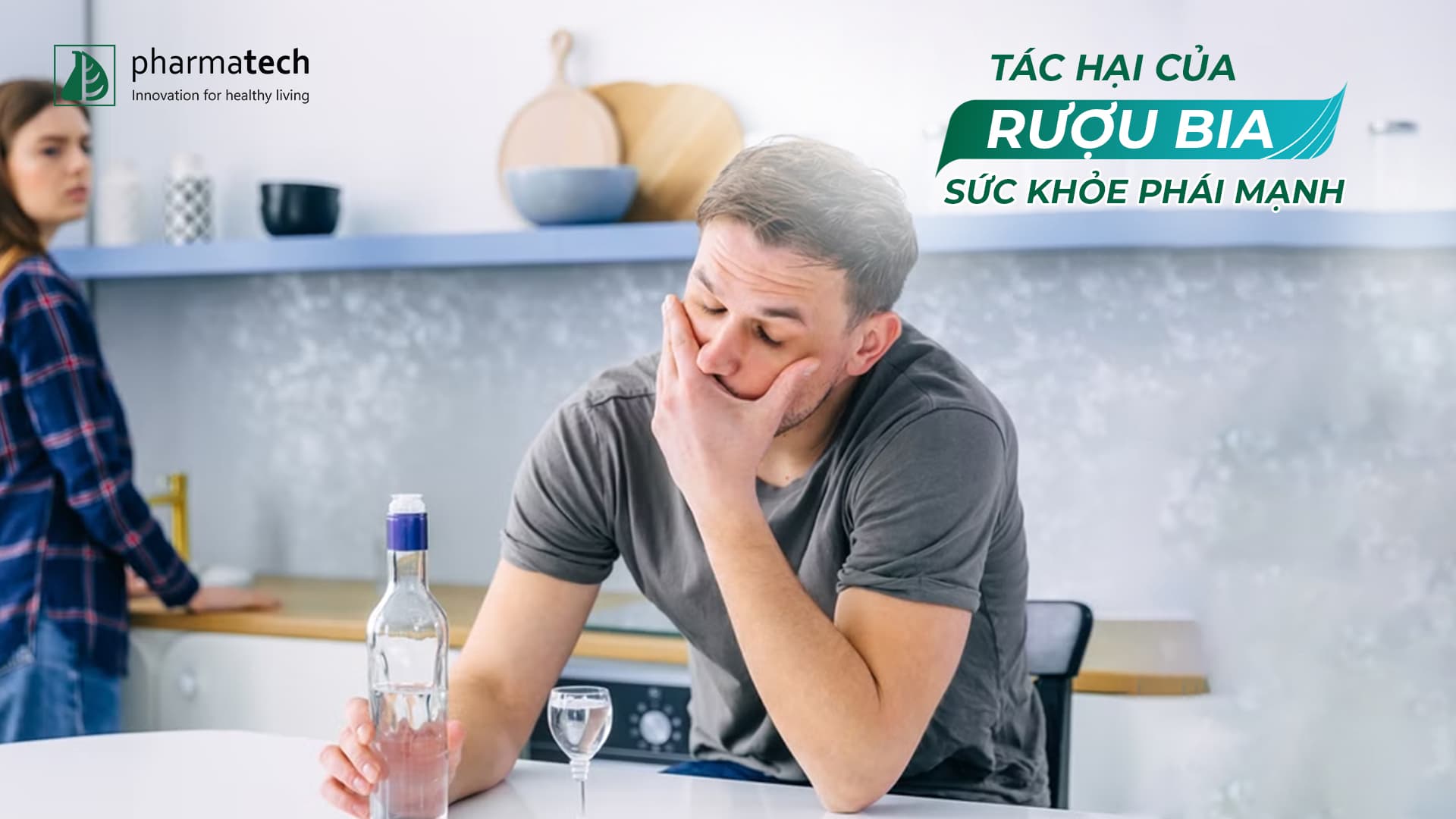 Tác hại của rượu đối với sức khỏe phái mạnh